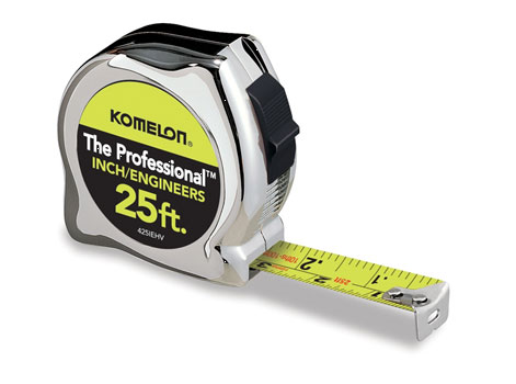 (image for) Tape Measure 1"x25' I/Engineer