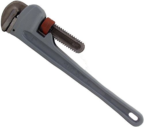 (image for) Pipe Wrench 14" Aluminum