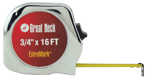 (image for) Tape Measure 3/4"x16' Chrome
