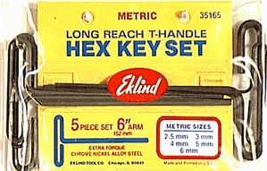 (image for) Hex Key Kit M600-5kp T-Handle
