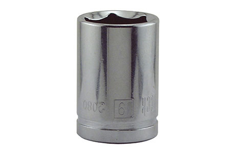 (image for) Socket 19mm 6pt 1/2"dr