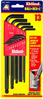 (image for) Hex Key Set 13-Pc Ball Sae