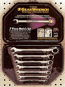 (image for) Wrench Set Gear 7-Pc Metric
