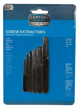 (image for) Screw Extractor Set 6-Pc Sq.