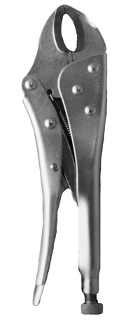 (image for) Pliers Locking Curved-Jaw 10"