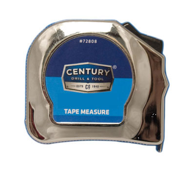 (image for) Tape Measure 1/2x12" Chrome