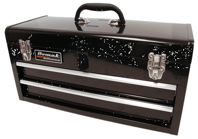 (image for) Tool Box 20" Metal 2-Drawer