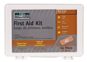 (image for) First-Aid Kit 62-Pc Latex Free