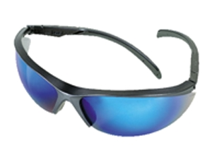 (image for) Safety Glasses Grey/Blue Lens
