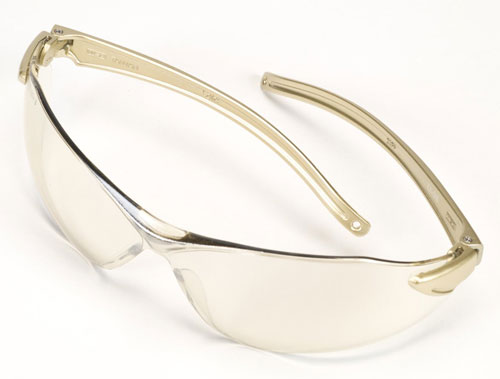 (image for) Safety Glasses Blk/Clear Lns