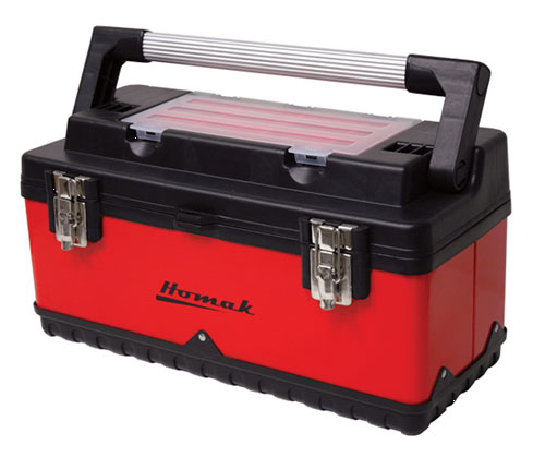 (image for) Tool Box 23" Red/Black W/Bins