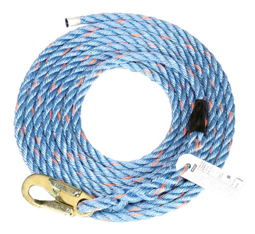 (image for) Rope Polysteel 5/8"x50' W/Hook