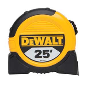 (image for) Tape Measure 1-1/8"x25' Dewalt
