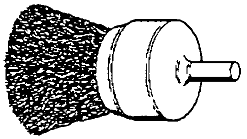 (image for) Wire Wheels: Shanked Cup Brush