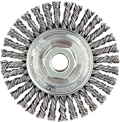 (image for) Wire Wheel 4" Twist Knot