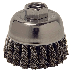(image for) Cup Brush 2-3/4" 5/8"-11 Knot