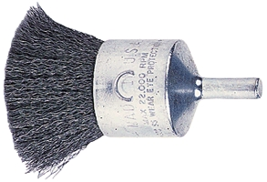 (image for) Cup Brush 1" 1/4 Stem Crimped