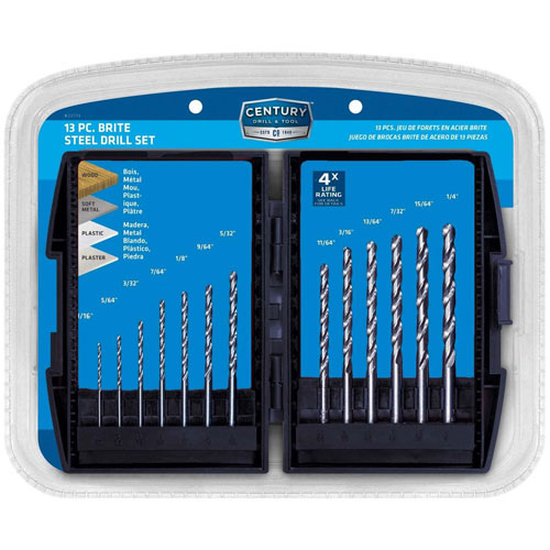 (image for) Drill Bit Set 13-Pc Brite