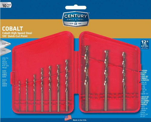 (image for) Drill Bit Set 10-Pc Cobalt