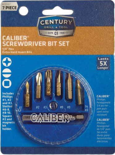 (image for) Insert Bit Set 7-Pc Caliber