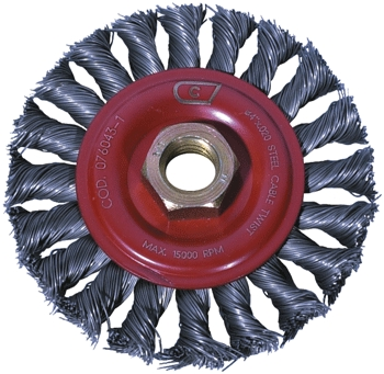 (image for) Wire Wheel 4x5/8"-11 Cbl Twist