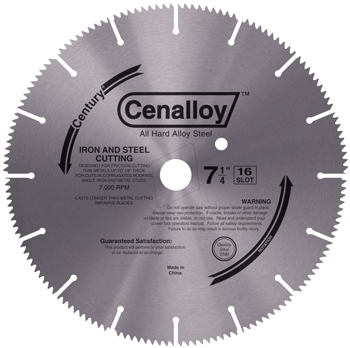 (image for) Blade 7-1/4" Steel Cenalloy