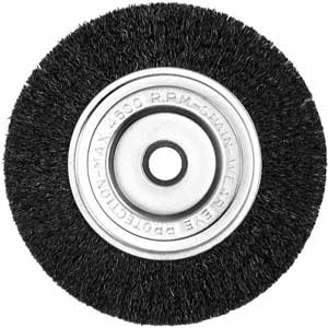 (image for) Wire Wheel 4" Coarse Bnch Grnd