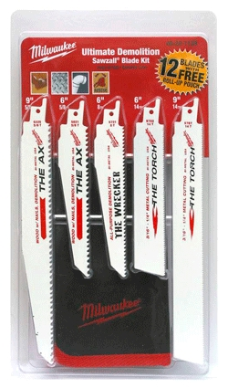 (image for) Recip Blade Set 12-Pc W/Case