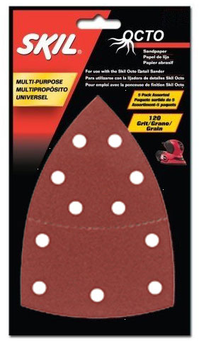 (image for) Sandpaper 120gr Octo 5/Pk