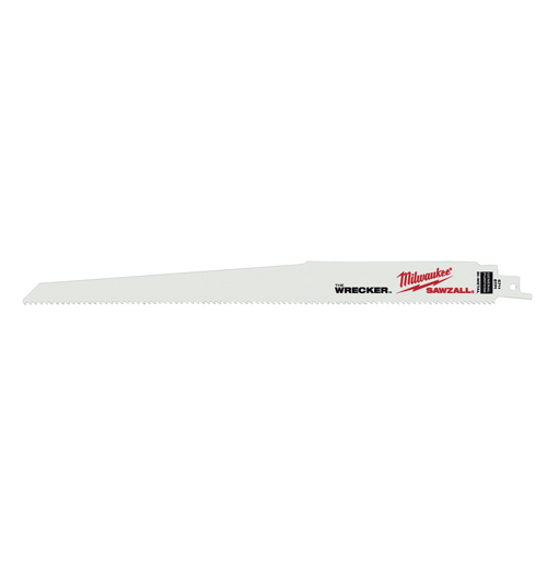 (image for) Recip Blade 12" 8t Wrecker 5pk