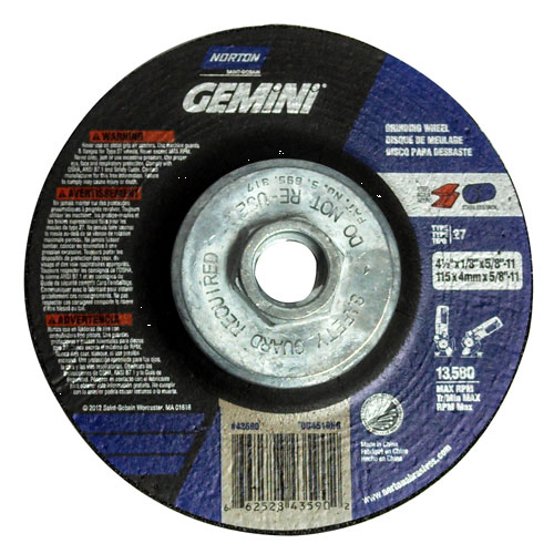 (image for) Grinding Disc 4.5x1/8x5/8-11