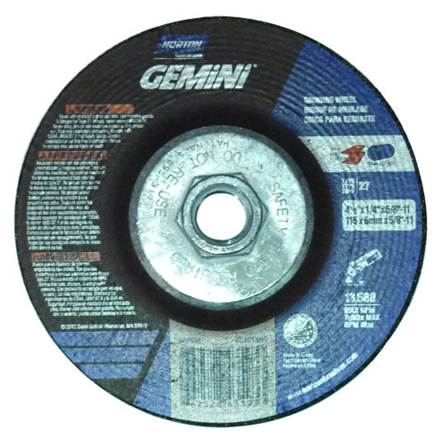 (image for) Grinding Disc 4.5x1/4x5/8-11