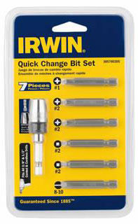 (image for) Bit Set 7-Pc W/Qk-Ch Bitholder