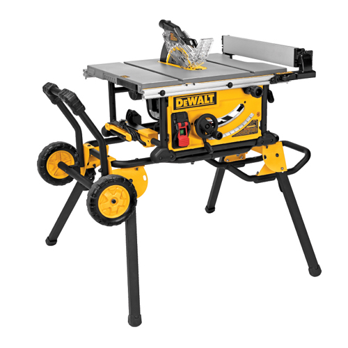 (image for) Table Saw 10" 15a W/Roll.Stand