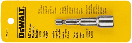 (image for) Mag Nut Driver 1/4x1-7/16"