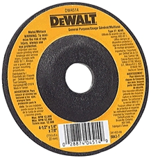 (image for) Metal Wheel 4-1/2x1/4x7/8"d/C