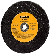 (image for) Circular Saw Blades: Abrasive-Metal Cutting