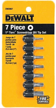 (image for) Bit Tip Set Torx 7-Pc