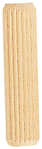 (image for) Dowel 1/4" Fluted 36pk