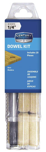 (image for) Dowel Kit 1/4" 20-Pc Set