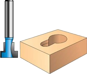 (image for) Router Bit 3/8" Hang Slot