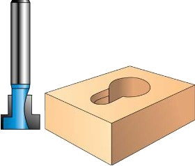 (image for) Power Router Bits: Groove Forming Bits