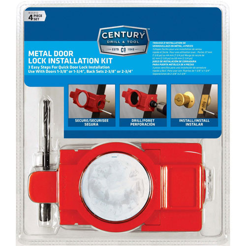 (image for) Lock Install Kit 4-Pc Metal Dr
