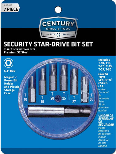 (image for) Star Bit Set 7-Pc Security