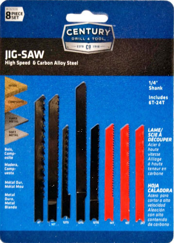 (image for) Jig Blade Set 8-Pc Alloy & Hss