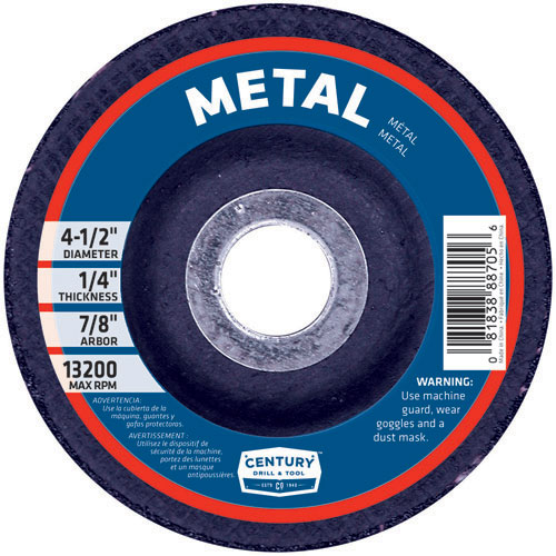 (image for) Grinding Wheel 4-1/2x1/4 Metal