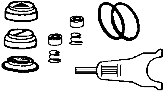 (image for) Repair Kit Delta Lever Handle