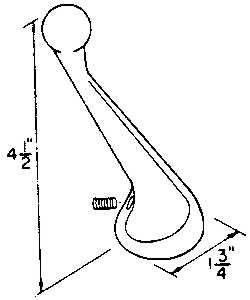 (image for) Handle Long Ball W/Set Screw