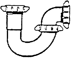 (image for) Repair Trap 1-1/2"pvc Tubular