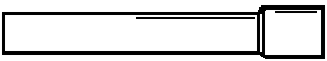 (image for) Ext.Tube 1-1/4x12" Sl/Weld